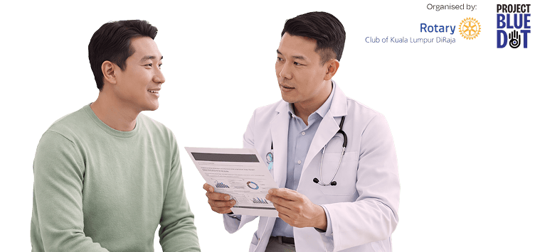 Project Blue Dot Prostate Cancer Screening - Desktop
